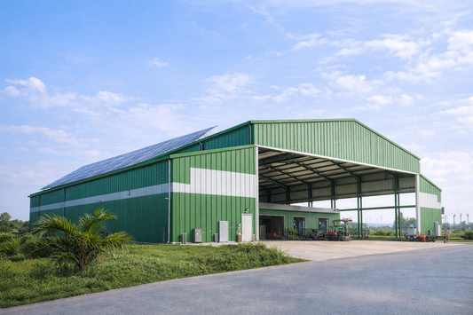 Green Steel Buildings: How Pre-Engineered Structures Are Supporting India's Net Zero Goals